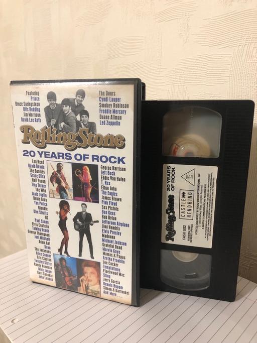  — Rolling Stone, 20 Years of Rock - VHS Tape