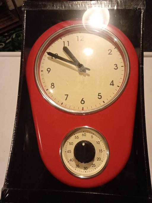  — brand new BOXED WALL CLOCK