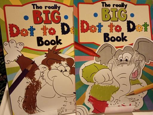  — 2 brand new DOT TO DOT BOOKS