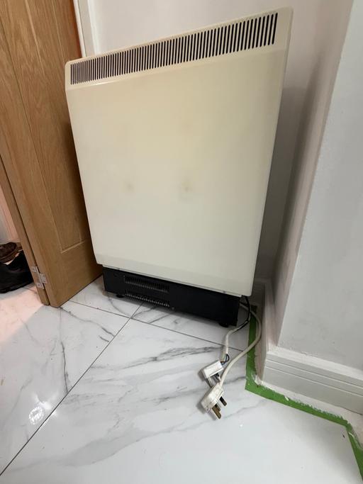  — Creda Supaslim combi storage heater+Fan heate