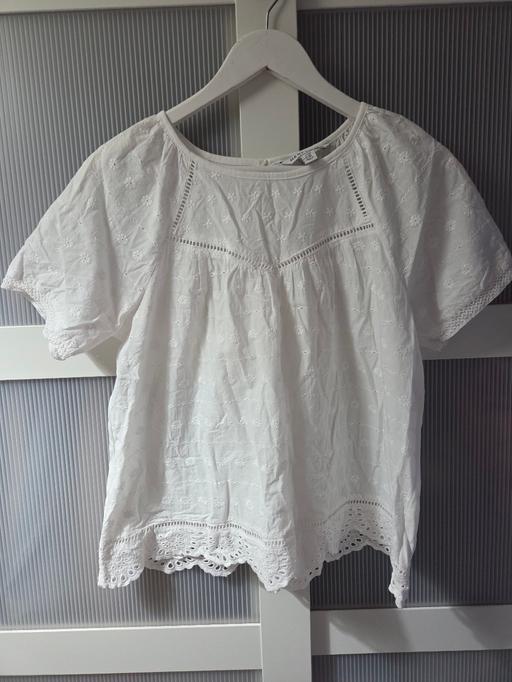  — Size 12 petite NEXT white tshirt