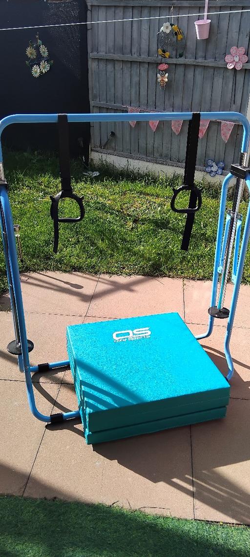 — gymnastics bar and mat