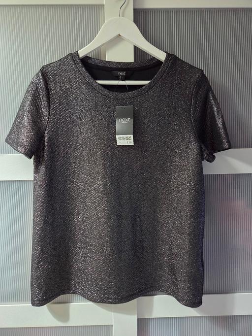  — 🌟NEW🌟 Size 12 NEXT black sparkly top