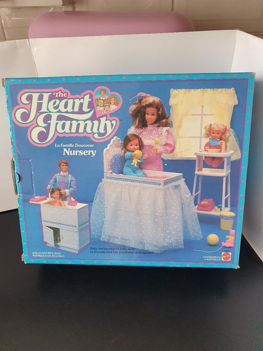  — vintage heart family nursery playset