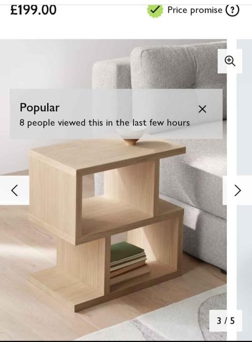  — brand new John Lewis side table