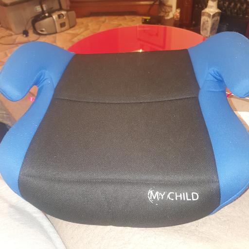  — My Child ,Black & Blue Booster Seat,15 - 36k