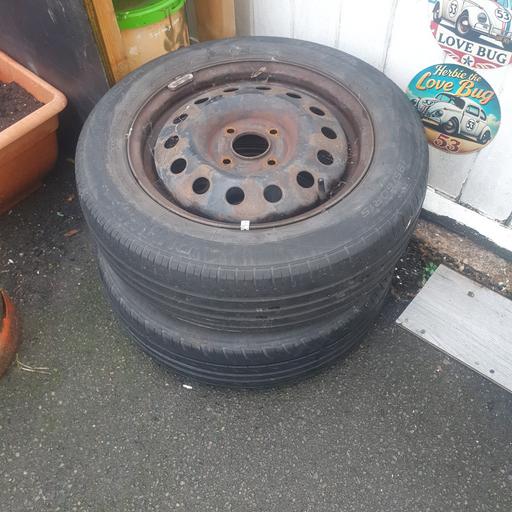  — 2 ,  195/60R15 88H  Wheels , Decent Condition