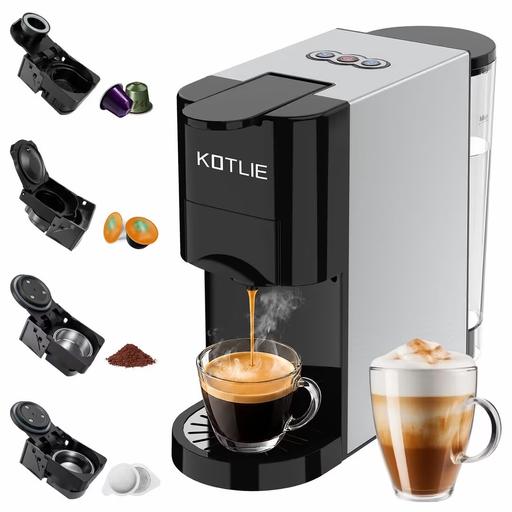  — KOTLIE 4 in 1 Espresso Coffee Machine