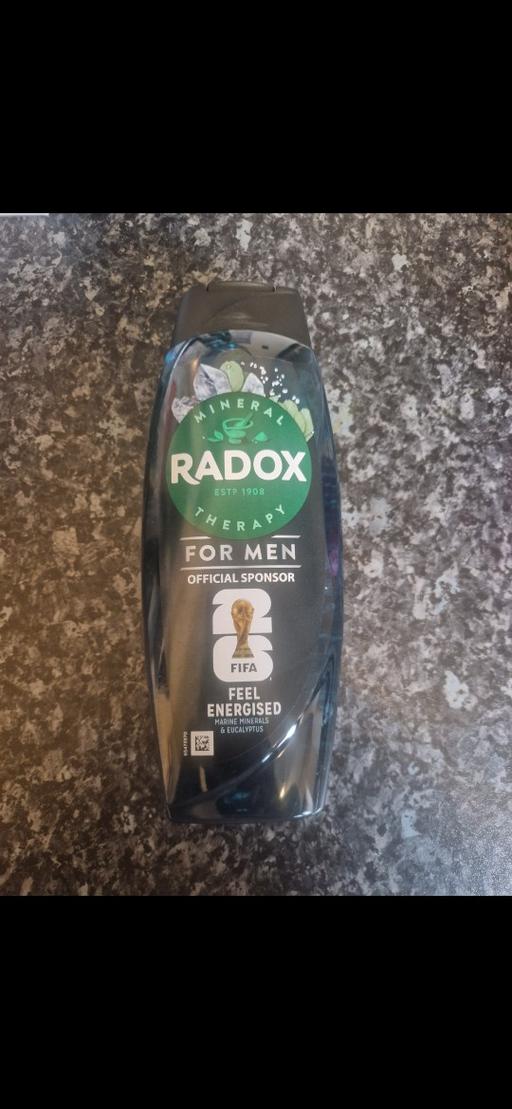  — brand new mens radox shower gel