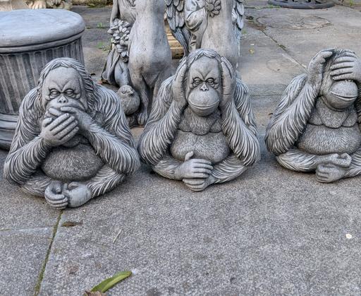  — 3 Wise Orangutans