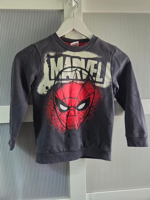  — Age 7 TU Marvel sweatshirt