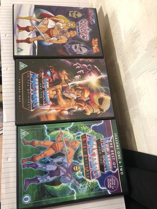  — He-Man, Masters of the Universe DVD bundle