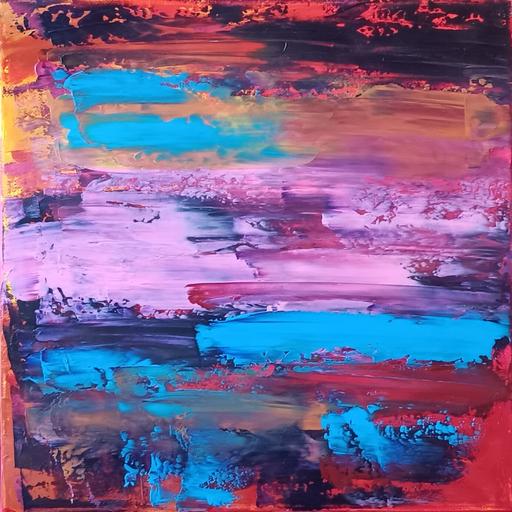  — Original Abstract Painting on Canvas