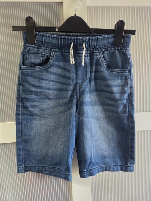  — Age 9-10 F&F soft denim shorts
