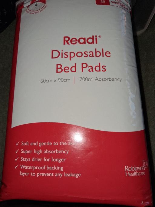  — Disposable bed pads