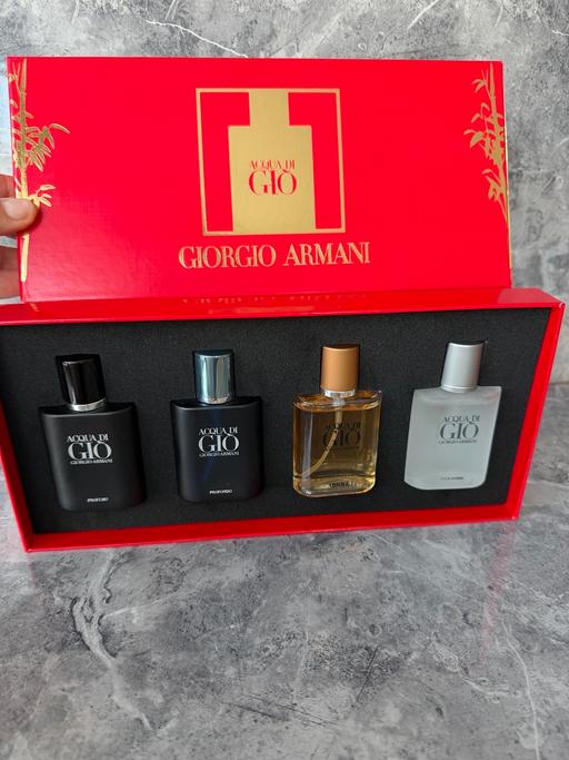  — Armani Acqua Di Gio perfume gift set 4x30ml