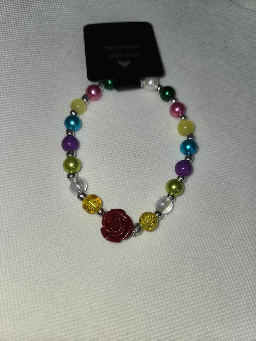  — Ladies Rose Charm Bracelet