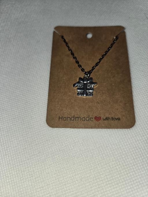  — Christmas Present Charm Necklace