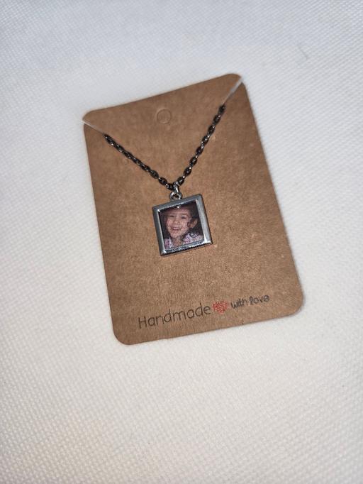  — Photo Frame Charm Necklace