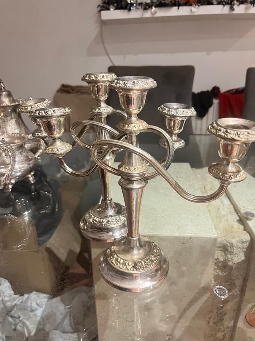  — Vintage candlabras