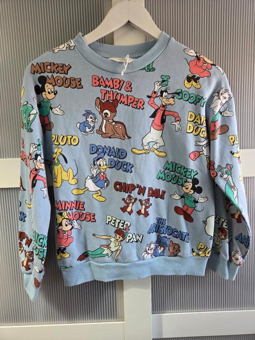  — Age 9-10 H&M Disney sweatshirt