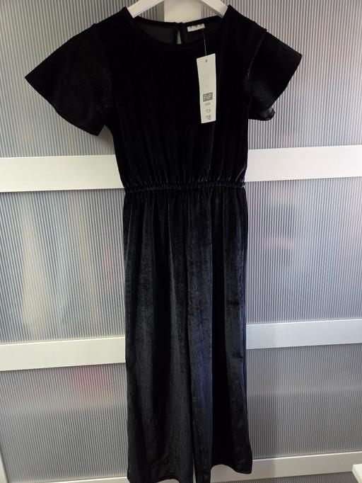  — 🌟NEW🌟 Age 8-9 F&F black sparkly jumpsuit