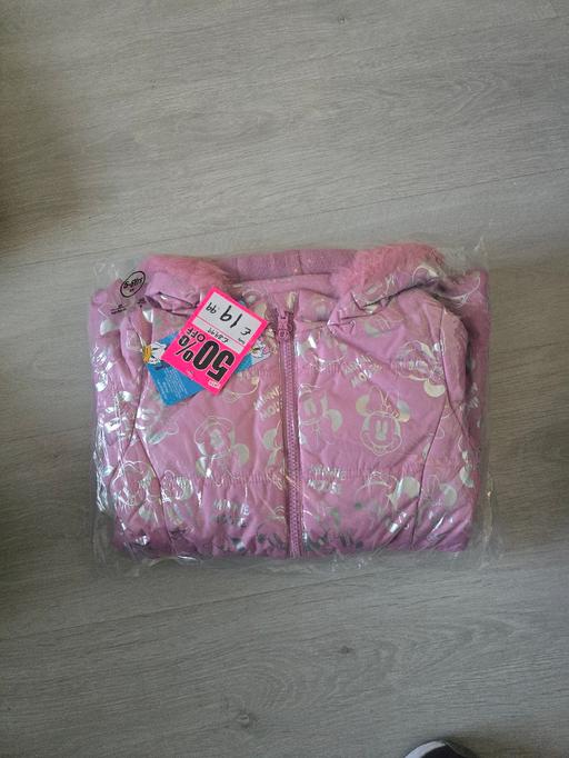  — Minnie Mouse Pink Coat age 5-6