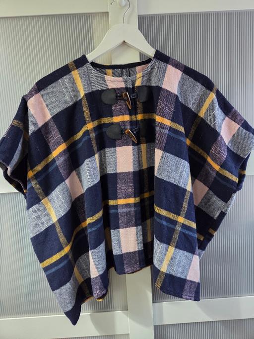  — Age 8-12 NUTMEG shawl poncho