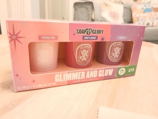  — Soap & Glory Candle Set New