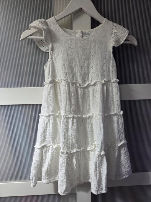  — Age 7-8 PRIMARK white summer dress