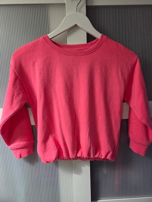  — Age 7-8 pink sweatshirt