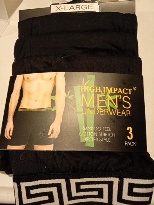  — 3 pairs of mens BOXERS SIZE XL