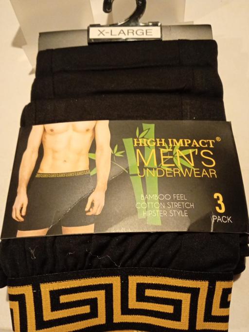  — new pack of 3 MENS BOXERS SIZE XL