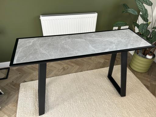  — Modern console table