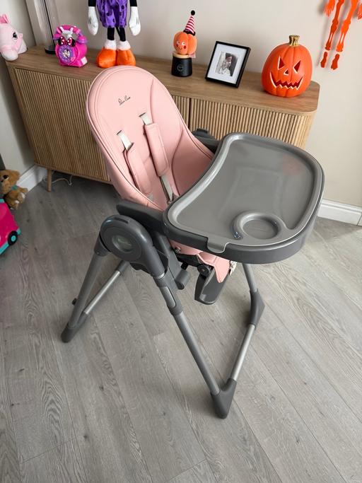  — Silver cross gourmet high chair rose