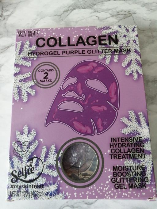  — Collagen Glitter face masks