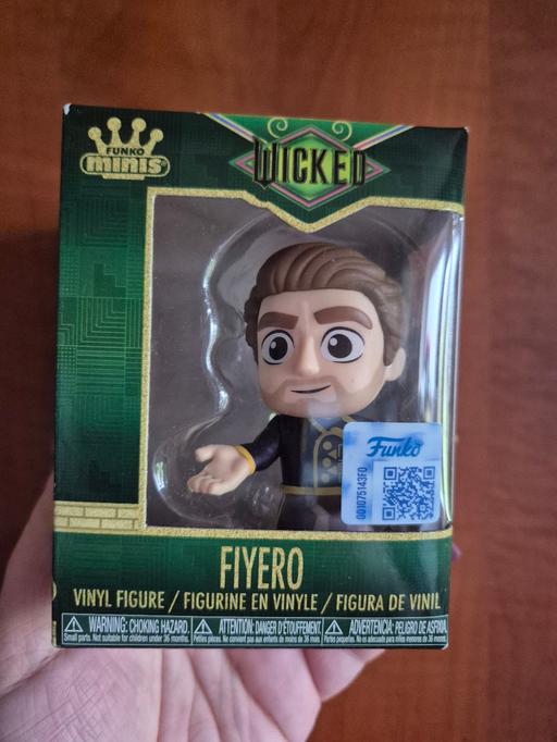  — new Funko Wicked Fiyero Vinyl Figure