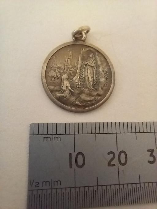  — 925 Sterling Silver Lourdes Miraculous Medal