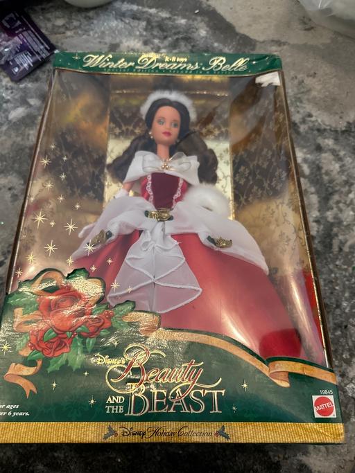 — Vintage beauty and beast doll belle