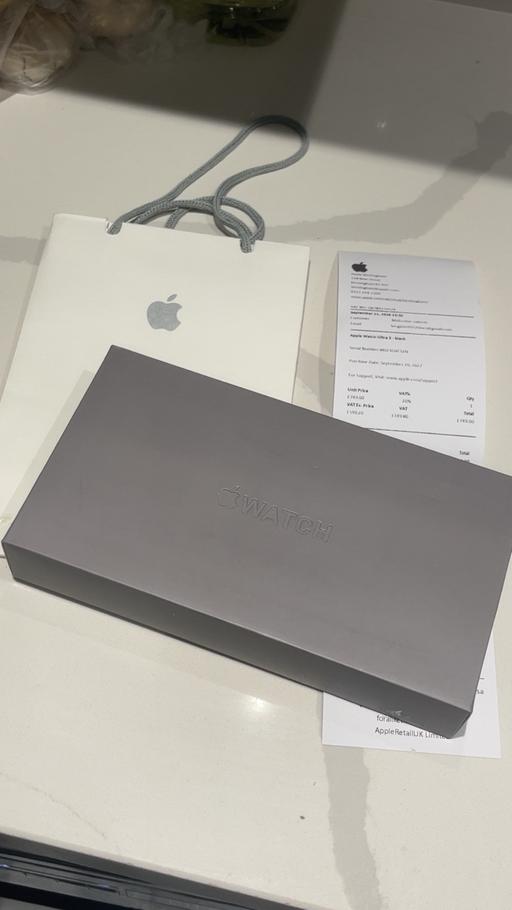  — APPLE WATCH ULTRA 3 sealed with box & receipt