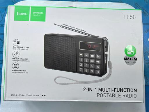  — Hoco HI50 2 in 1 Multifunction Portable Radio
