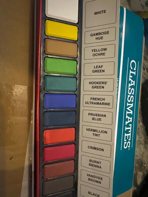  — New water colours