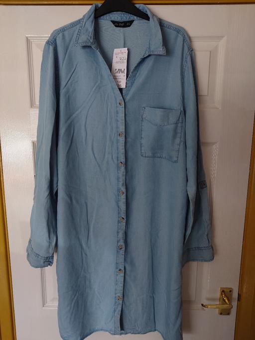 — Women's blue denim dress size 20