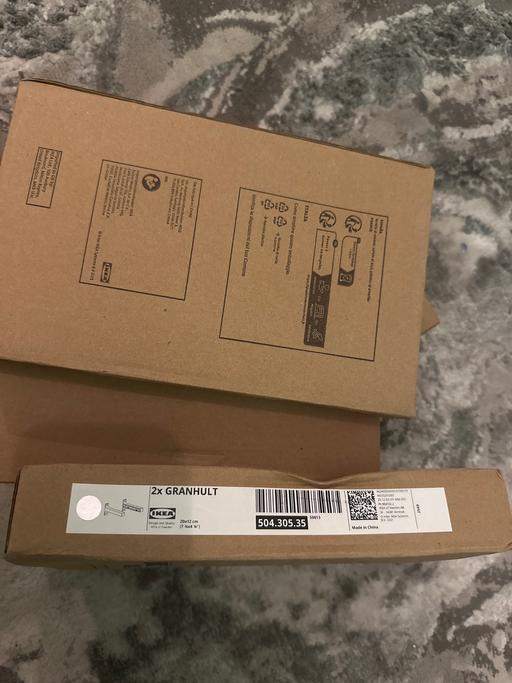  — 4 packs of Ikea brackets