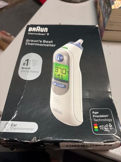  — Braun thermometer