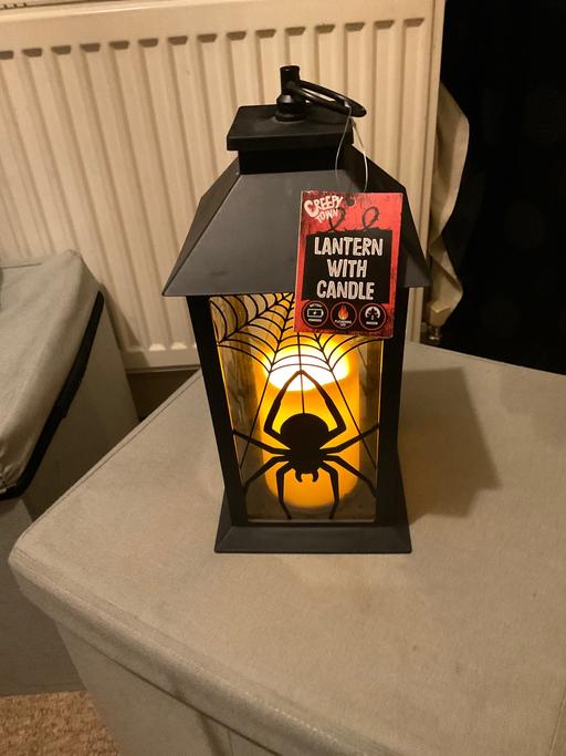  — LANTEN WITH CANDLE
