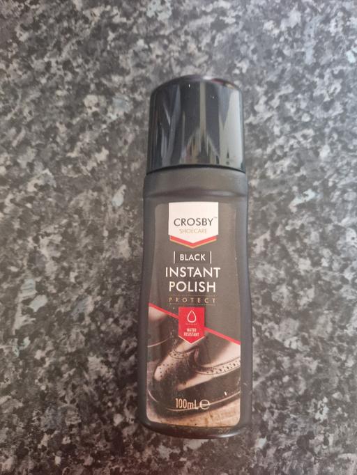  — brand new black shoe polish