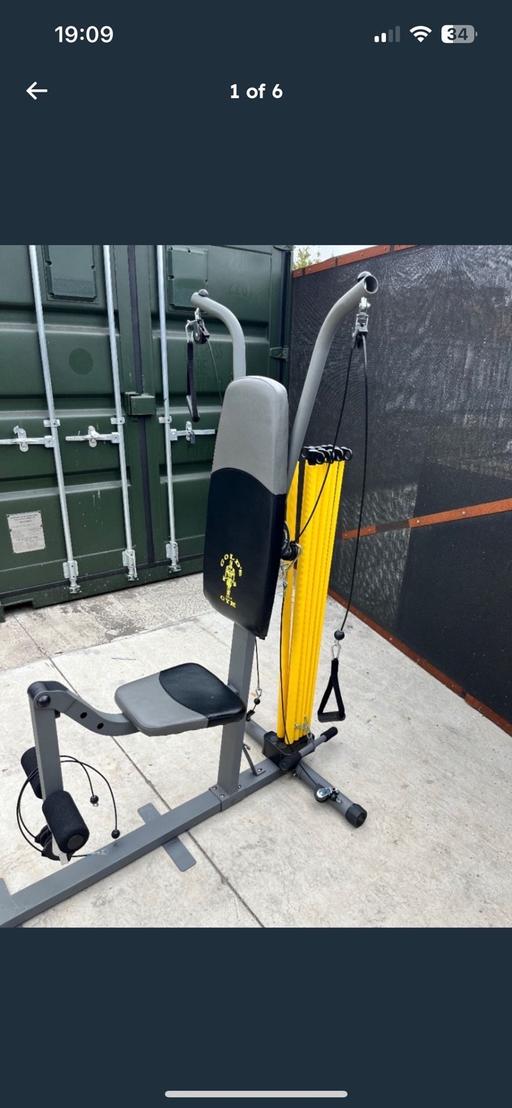  — Golds gym resistance weights