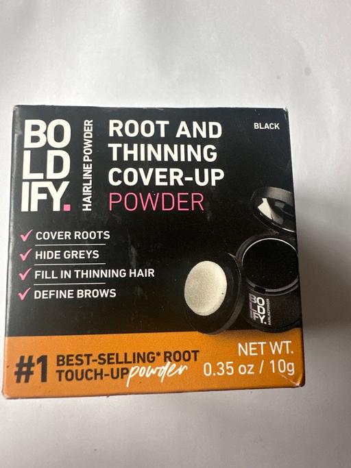  — New hair root powder black 