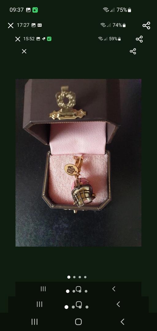  — juicy couture limited edition charm